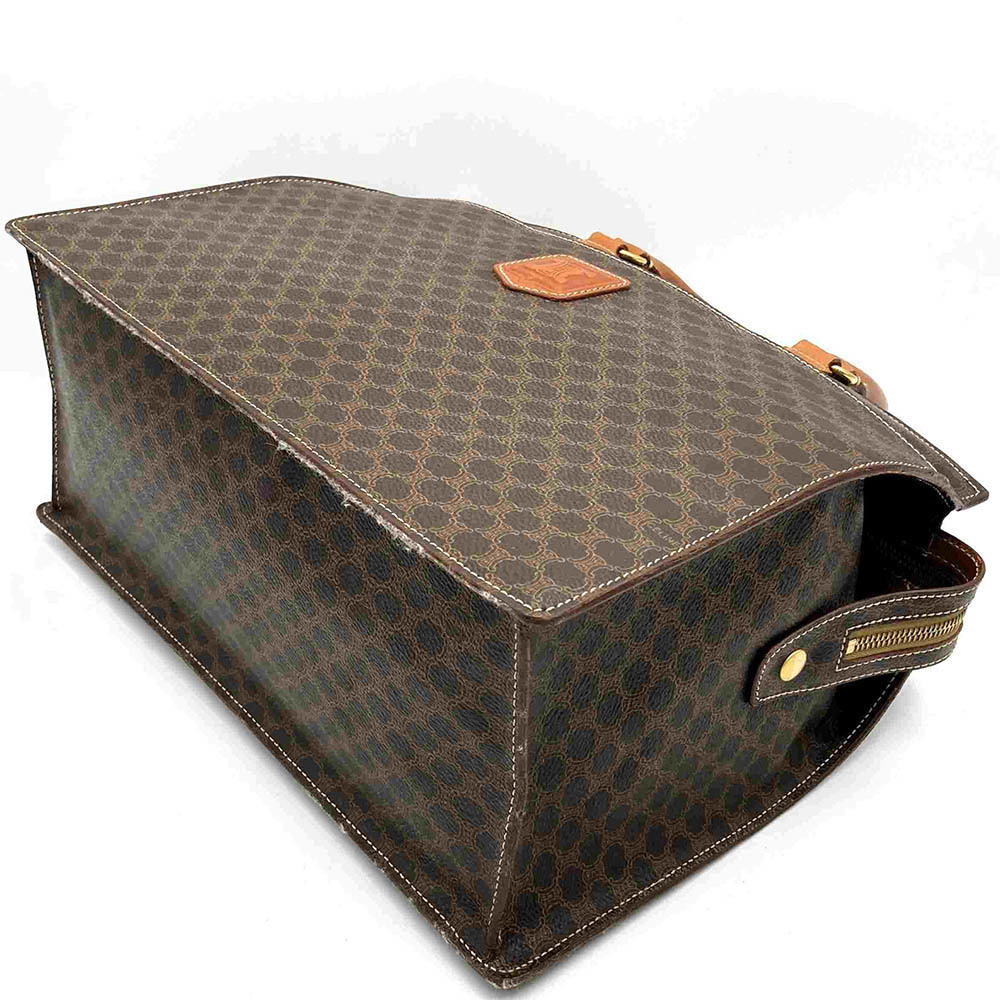 Celine Pattern Bag Brown Macadam - image 3